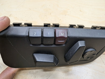 OEM BMW F22 F30 F32 F33 F36 Front Left Driver Power Seat Adjust Control Switch
