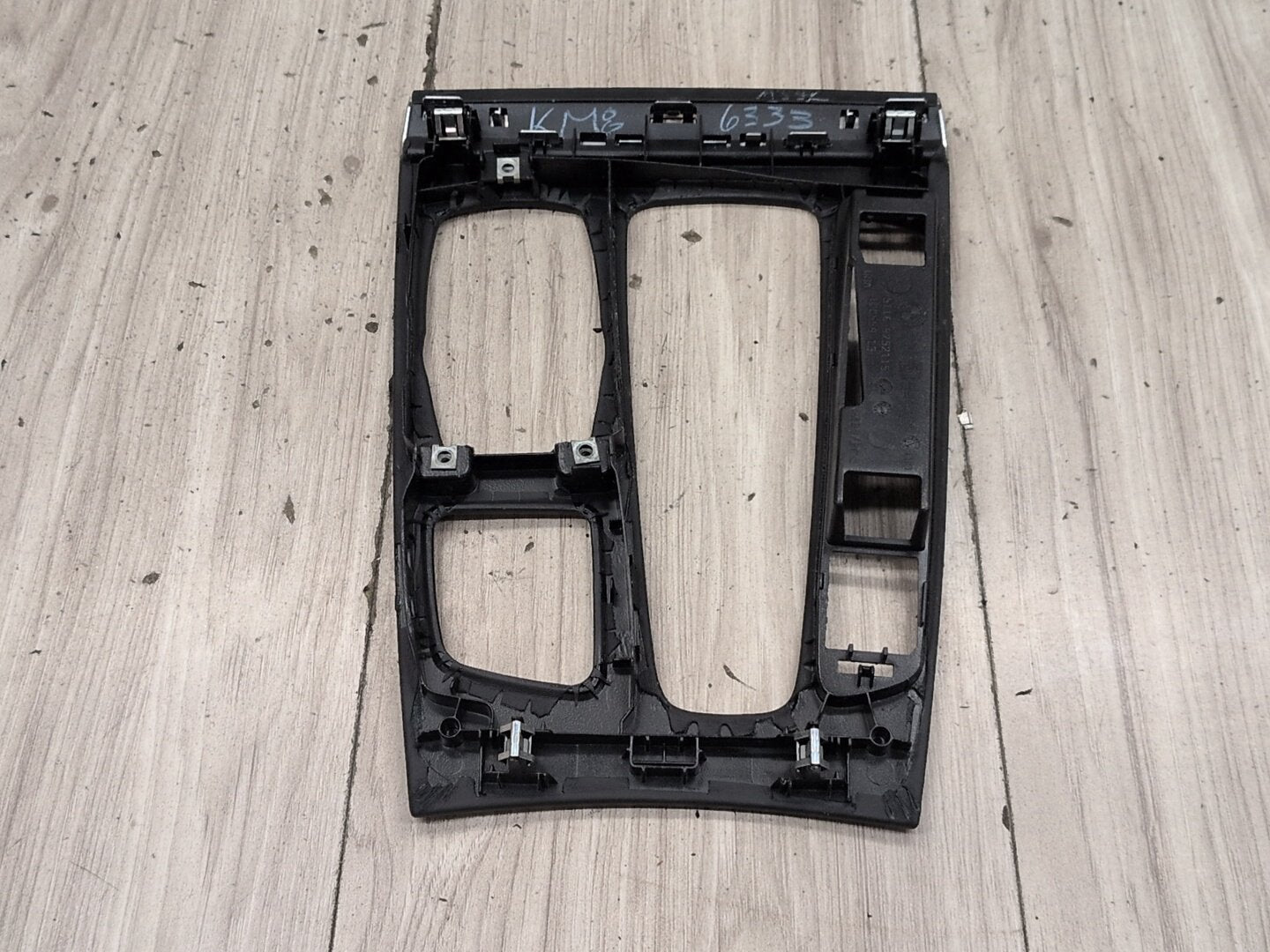 14-19 OEM BMW F15 F16 X5 X6 Center Console Shifter Bezel Cover Panel Trim