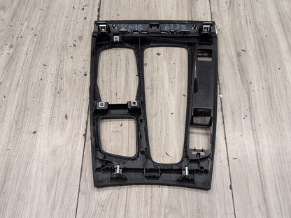 14-19 OEM BMW F15 F16 X5 X6 Center Console Shifter Bezel Cover Panel Trim