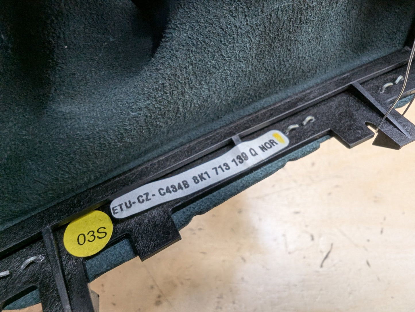 2011-2017 Audi RS5 8T Gear Selector Controller Shifter Knob Panel Assembly 8K1713139Q OEM