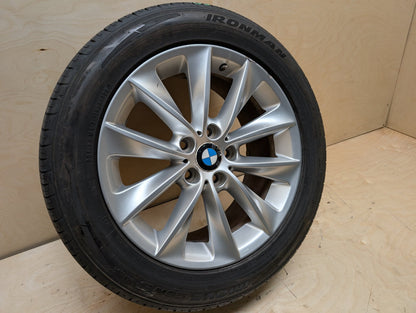 11-18 OEM BMW F25 F26 X3 X4 Alloy Rim Wheel 18x8" ET43 V Spoke Style 307