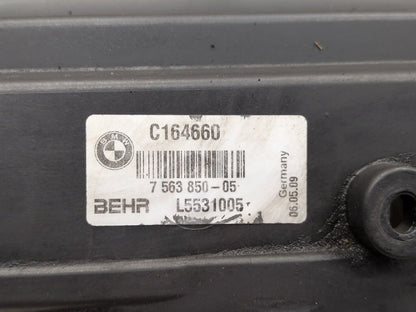 2008-2010 BMW 535i E60 Front Upper Engine Bay Radiator Support Brace Cover 7563850