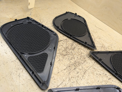 12-18 OEM Audi A6 C7 Front Rear Left Right Door Speaker Grille Cover SET
