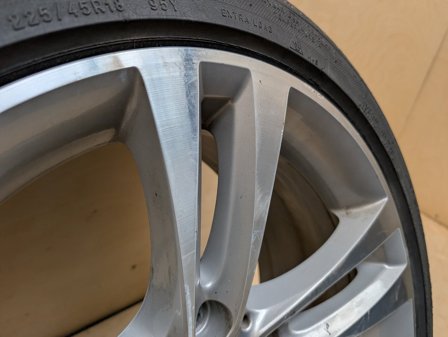 OEM BMW F30 F32 F33 F36 328 335 428 Wheel Rim 18x8 ET:34 Double Spoke Style 397