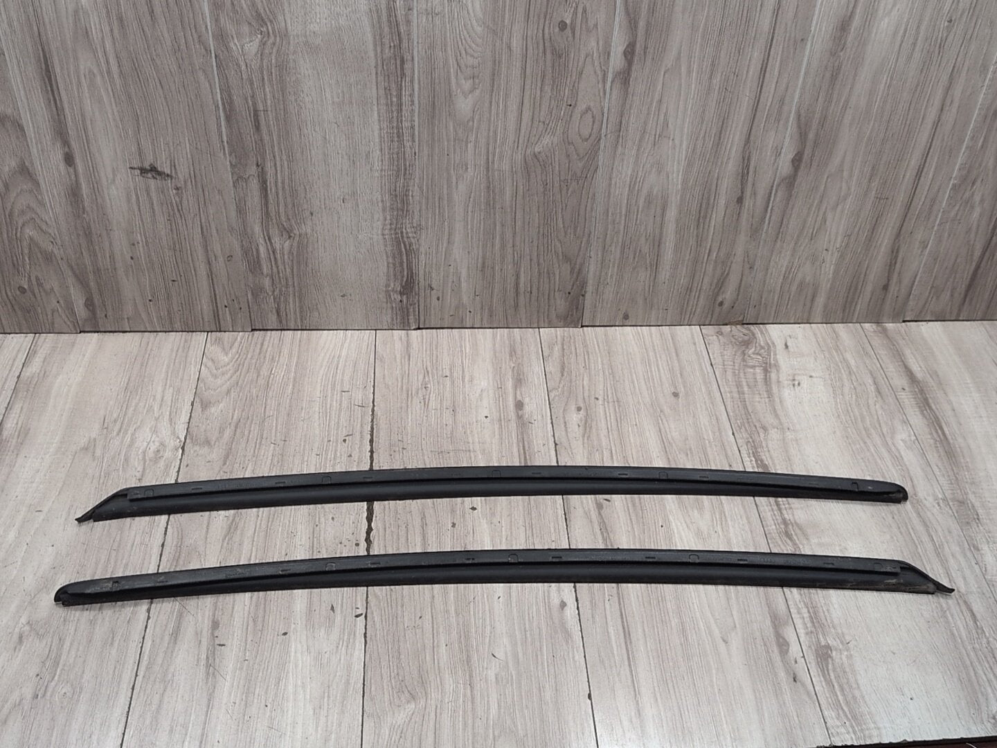 2018-2023 Audi S4 B9 Front Left Right Side Windshield Drip Trim Molding SET 8W0854327C