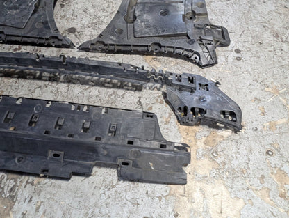 2017-2023 BMW 530i G30 Rear Left Right Center Bumper Support Brackets SET 7387296