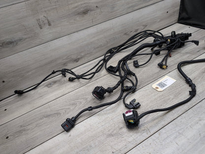 2017-2023 BMW G30 530i B46B20O0 Engine Motor Transmission Wiring Wire Harness SET 8605927