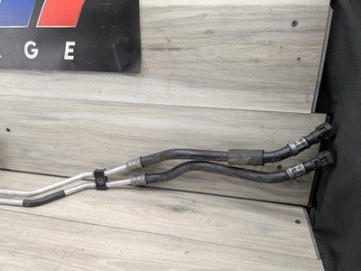OEM BMW F80 F82 F83 F87 M3 M4 Transmission Oil Cooler Inlet Outlet Hose Line S55