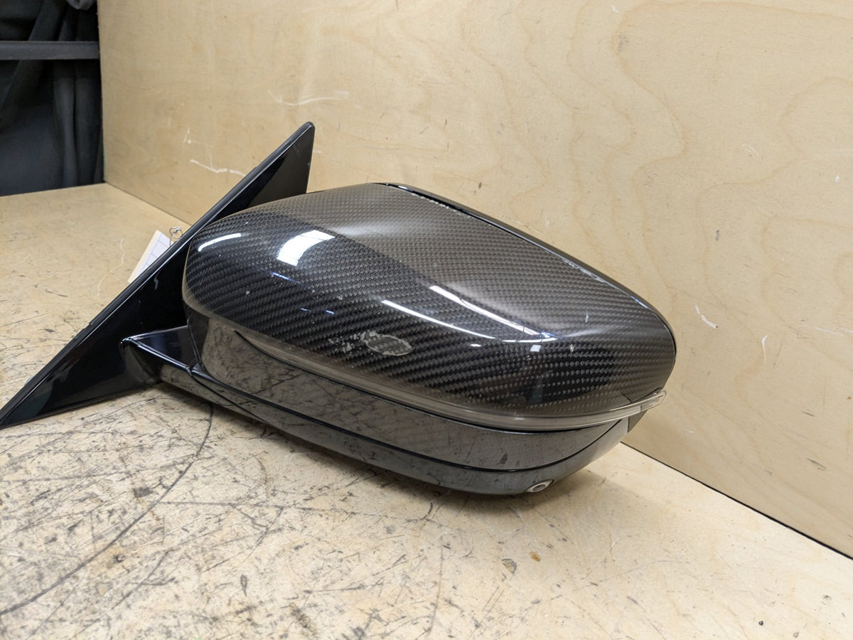 17-23 OEM BMW G30 530 540 M550 Left Driver Side Mirror Blind Spot Camera 7485259