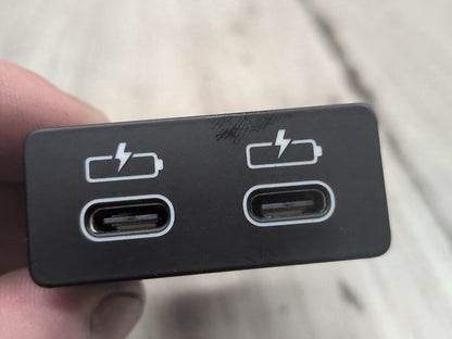 OEM BMW F44 F48 F97 G01 G05 G12 G20 G30 G80 USB Dual Type C Charger Port Socket