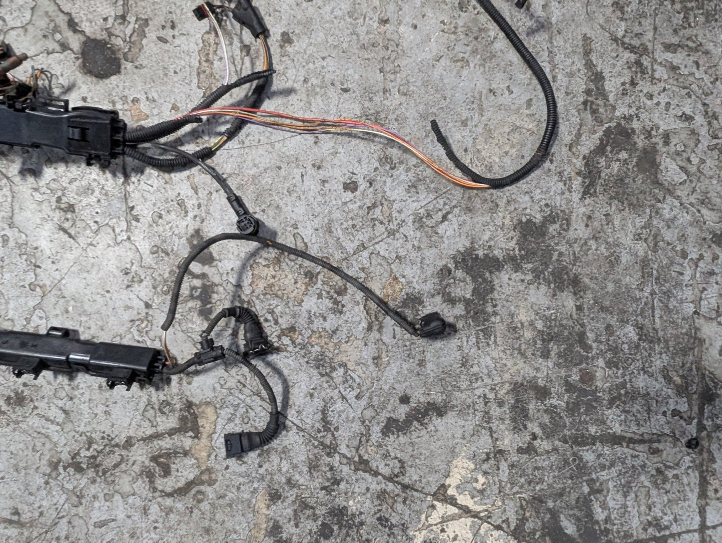 2007-2013 BMW E93 328i N52B30M1 Engine Motor Transmission Wiring Wire Harness SET 7555003