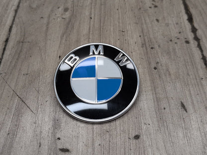 Genuine OEM BMW F39 F90 G20 G30 G80 M3 Bumper Hood Trunk Rear Round Emblem 74mm