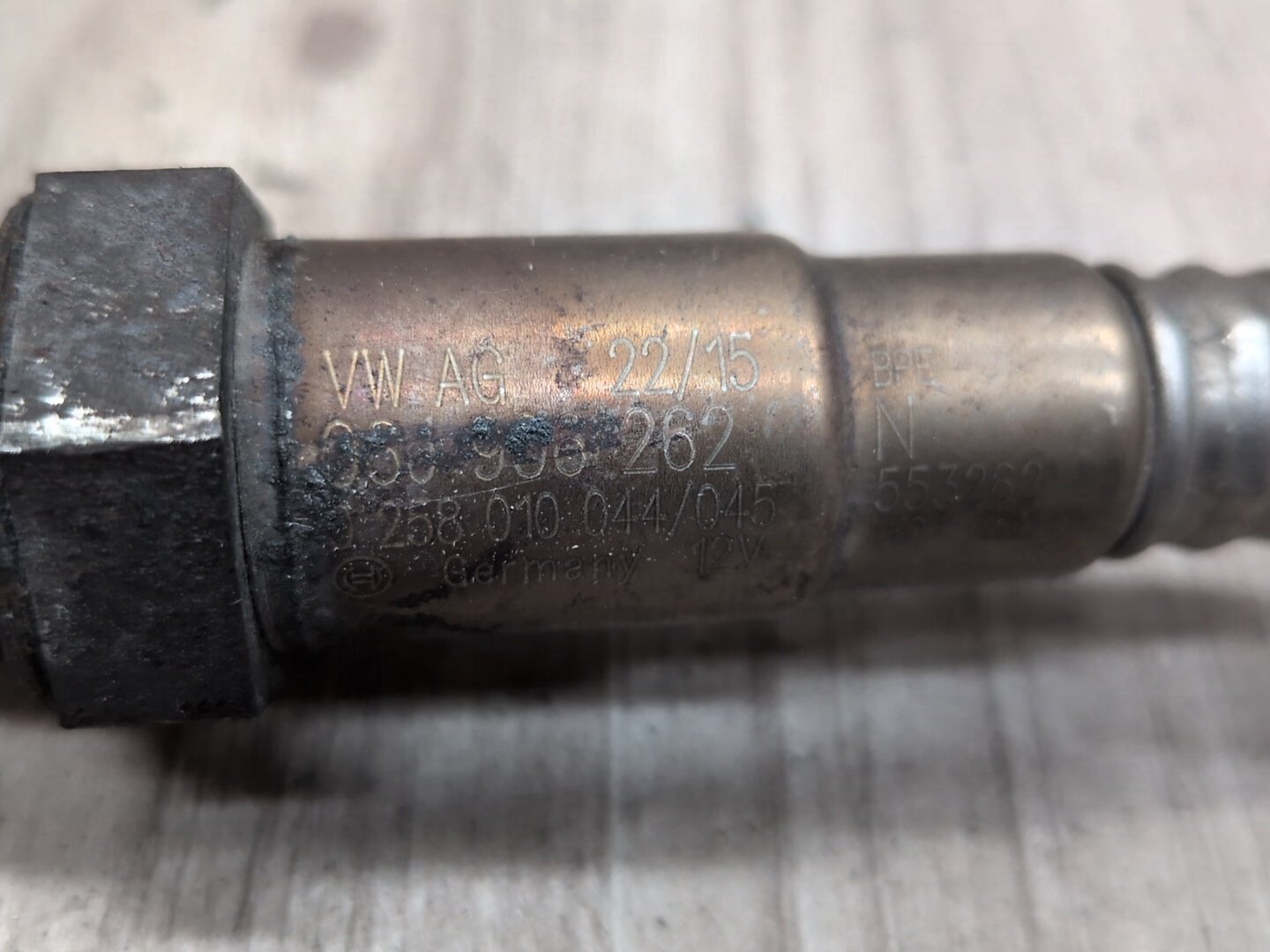 2015-2018 Audi Q3 8U Cat Catalytic Oxygen O2 Lambda Probe Sensors SET 06J906262