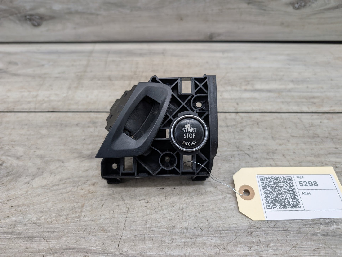 08-13 OEM BMW E70 E71 X5 X6 M Engine Start Stop Button Push Dash Switch Black