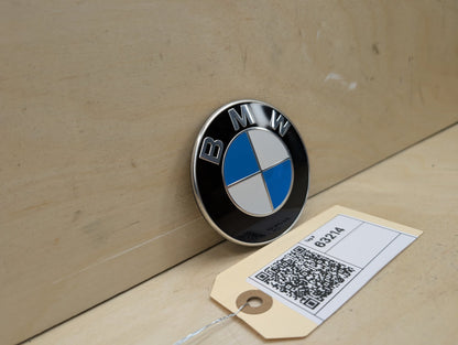 OEM BMW E90 F02 F22 F30 F32 F36 F80 F87 M3 M4 Rear Trunk Lid Round Emblem 74mm