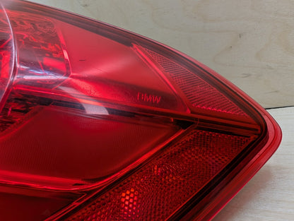 12-15 OEM BMW F30 F80 328 335 M3 Rear Right Passenger Side Outer Tail Light Lamp