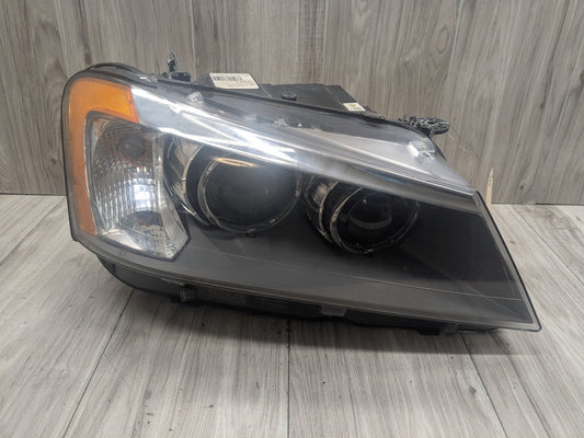 2011 - 2017 BMW X3 F25 Front Right Passenger Headlight w/ Modules SET 7277004 N20B20O0