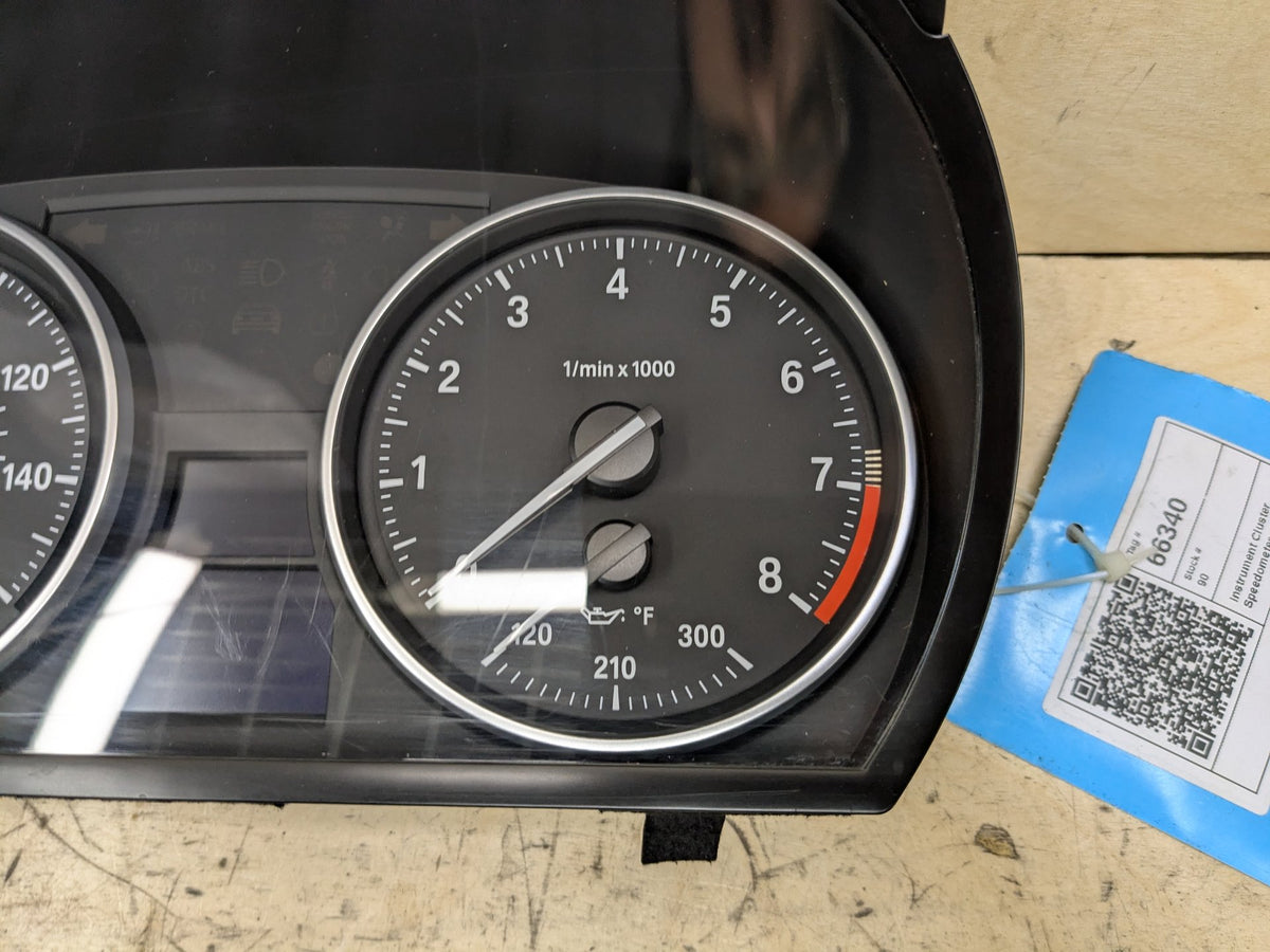 2007-2013 BMW 335i E92 Instrument Cluster Speedometer 9316151 OEM