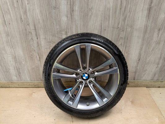 OEM BMW F30 F32 F33 F36 328 335 428 Wheel Rim 18x8 ET:34 Double Spoke Style 397