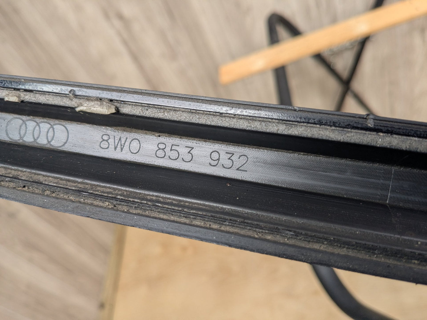 2018-2023 Audi S4 B9 Right Passenger Side Skirt Rocker Panel 8w0853932