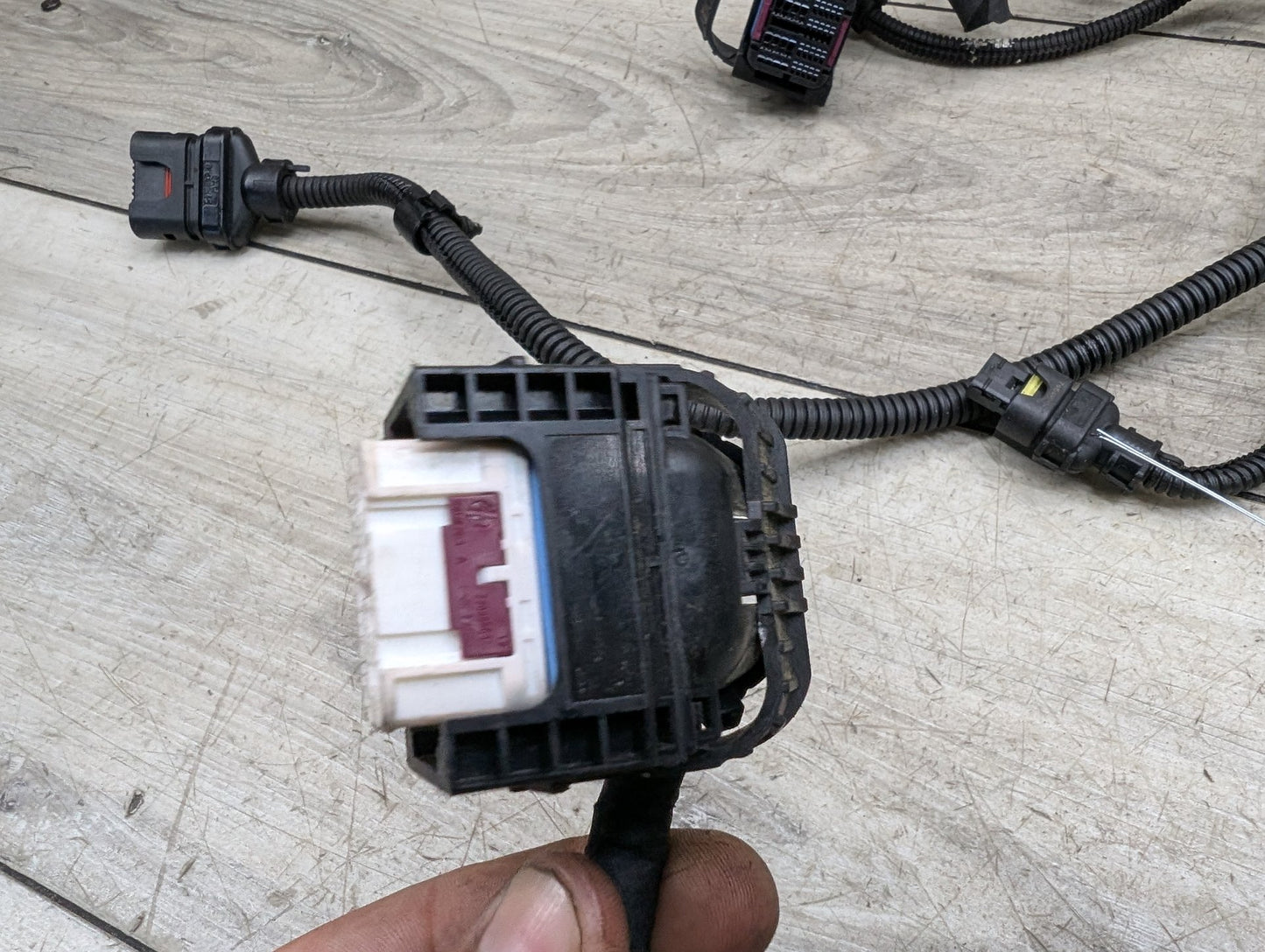 2017-2023 BMW G30 530i B46B20O0 Engine Motor Transmission Wiring Wire Harness SET 8605927