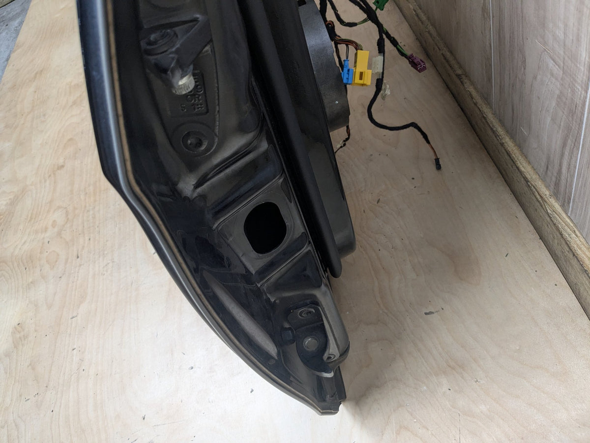 10-16 Mercedes-Benz Sedan W212 Front Right Passenger Door Shell Panel Black 040