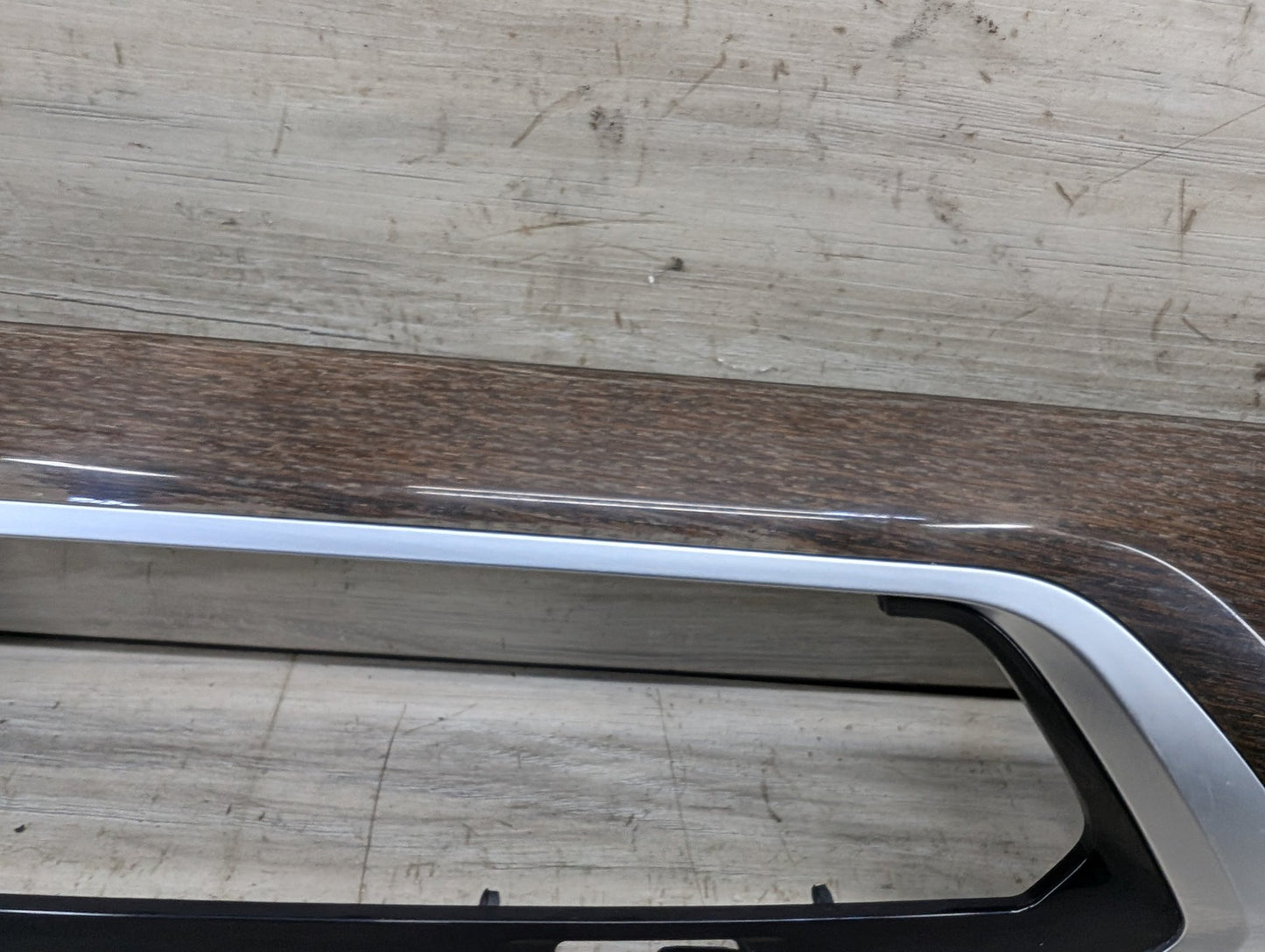 18-21 OEM BMW G01 G02 X3 X4 Dash Dashboard Center Air Vent Trim Panel DARK OAK