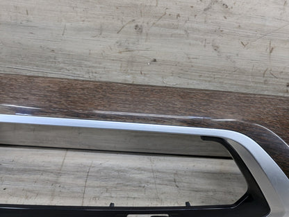 18-21 OEM BMW G01 G02 X3 X4 Dash Dashboard Center Air Vent Trim Panel DARK OAK