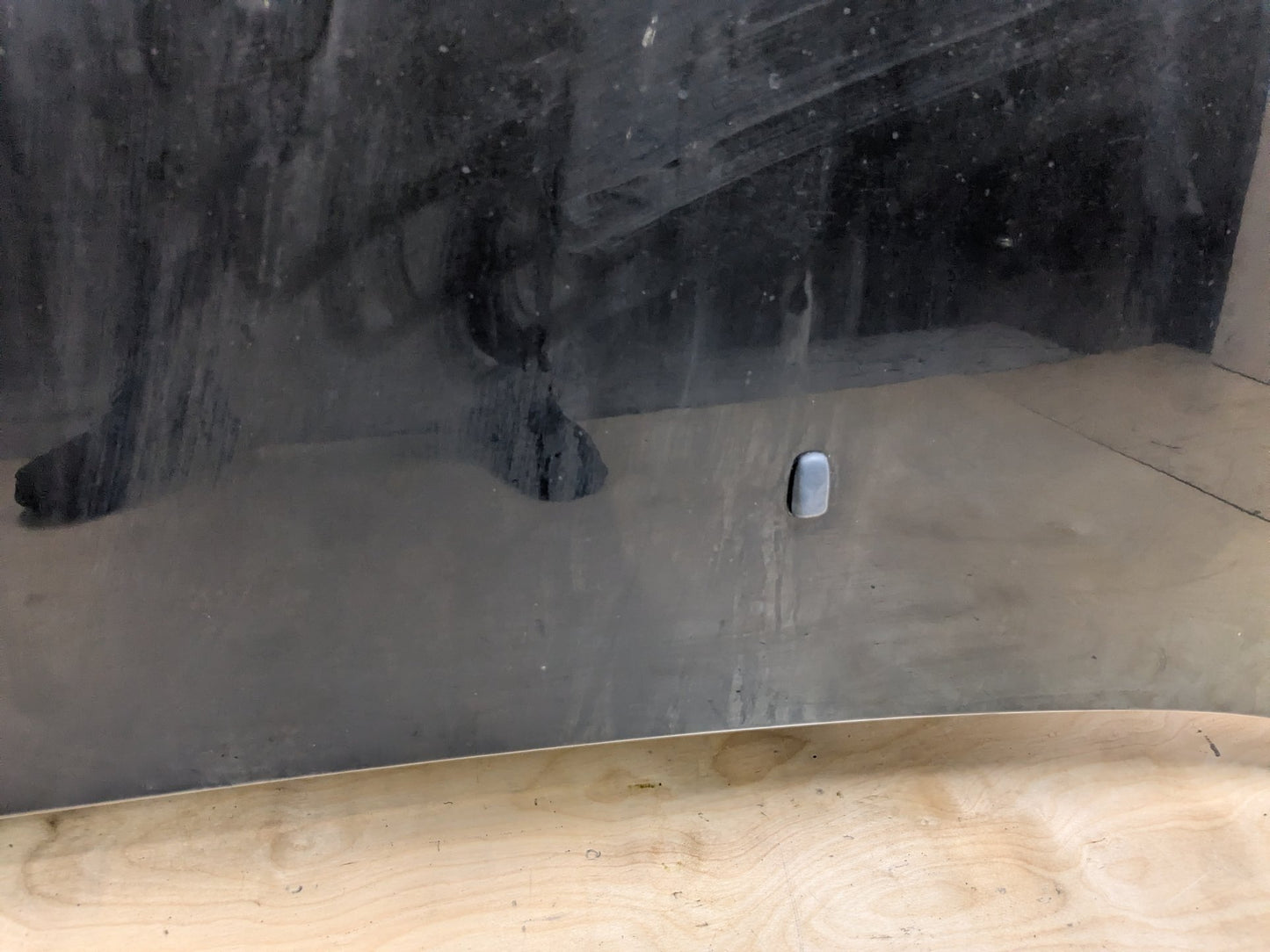 08-13 OEM BMW E88 E82 135 Front Hood Bonnet Panel Shell SCHWARZ II (668)