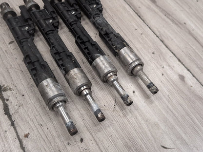 2015-2018 BMW F85 X5 S63B44T2 Engine Motor Injector SET 7645956