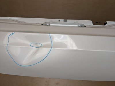 2019-2026 BMW X5 G05 Rear Lower Liftgate Tailgate White A96