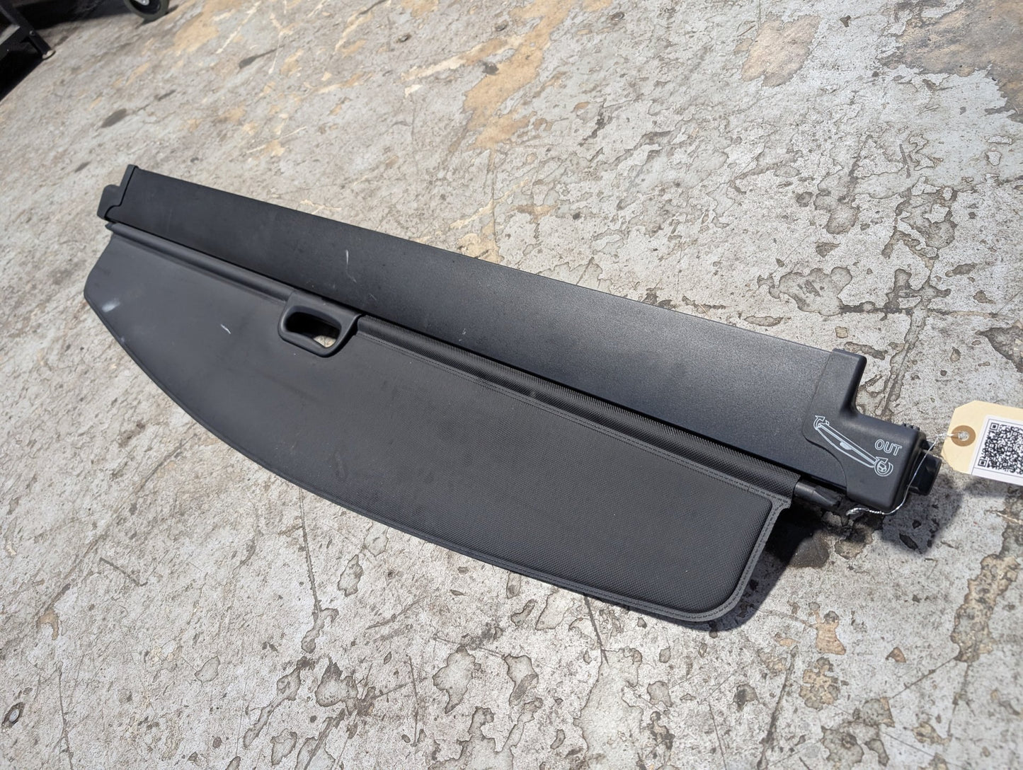 11-17 OEM BMW F25 X3 Rear Trunk Retractable Cargo Luggage Shade Roller Cover