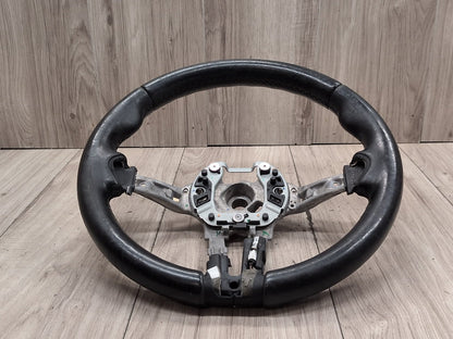 OEM BMW F10 F12 F13 F06 M SPORT Steering Wheel Black Leather MANUAL