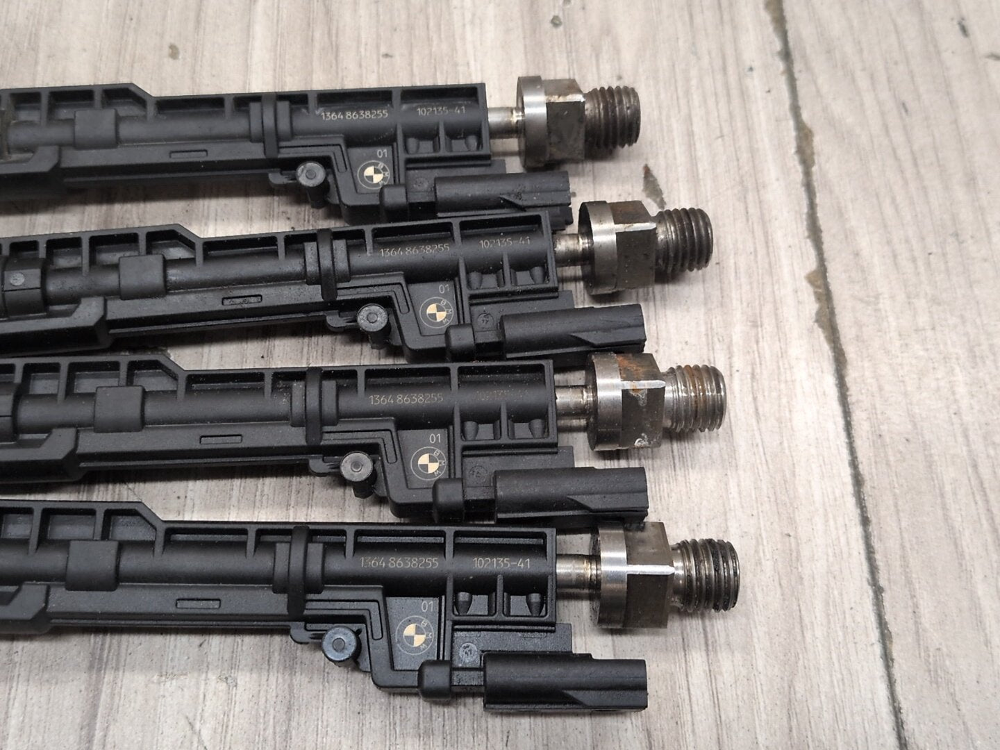 2016-2022 BMW G12 750i N63B44O2 Engine Motor Injector SET 8638255