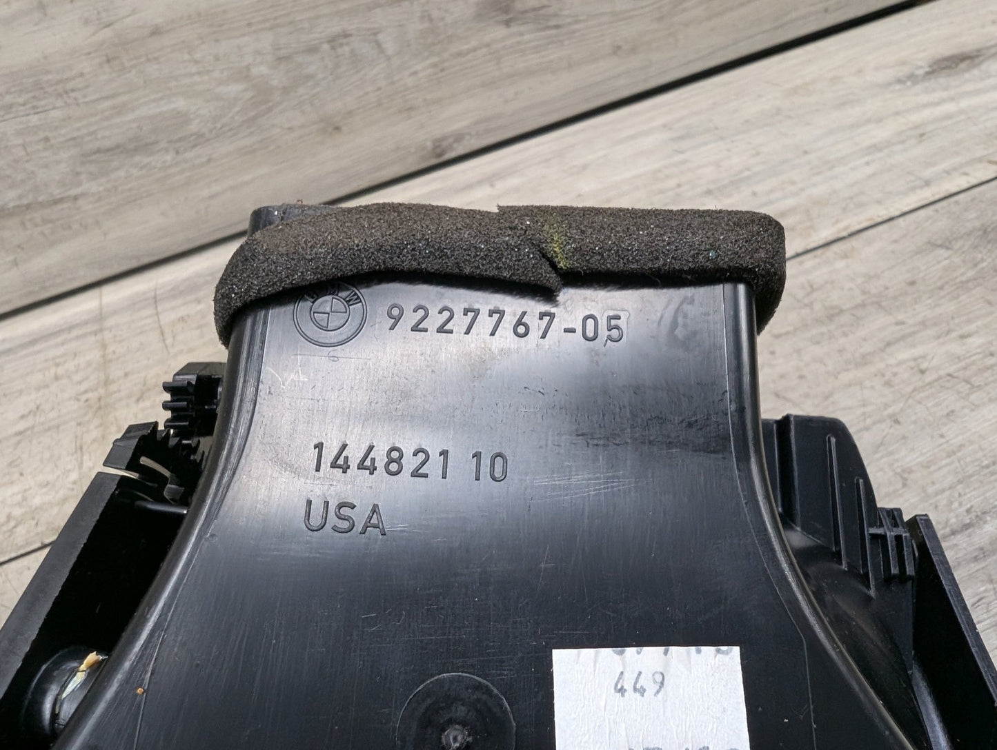 2007-2013 BMW X5 E70 Dashboard Dash Board Left Driver Air Vent 9227767