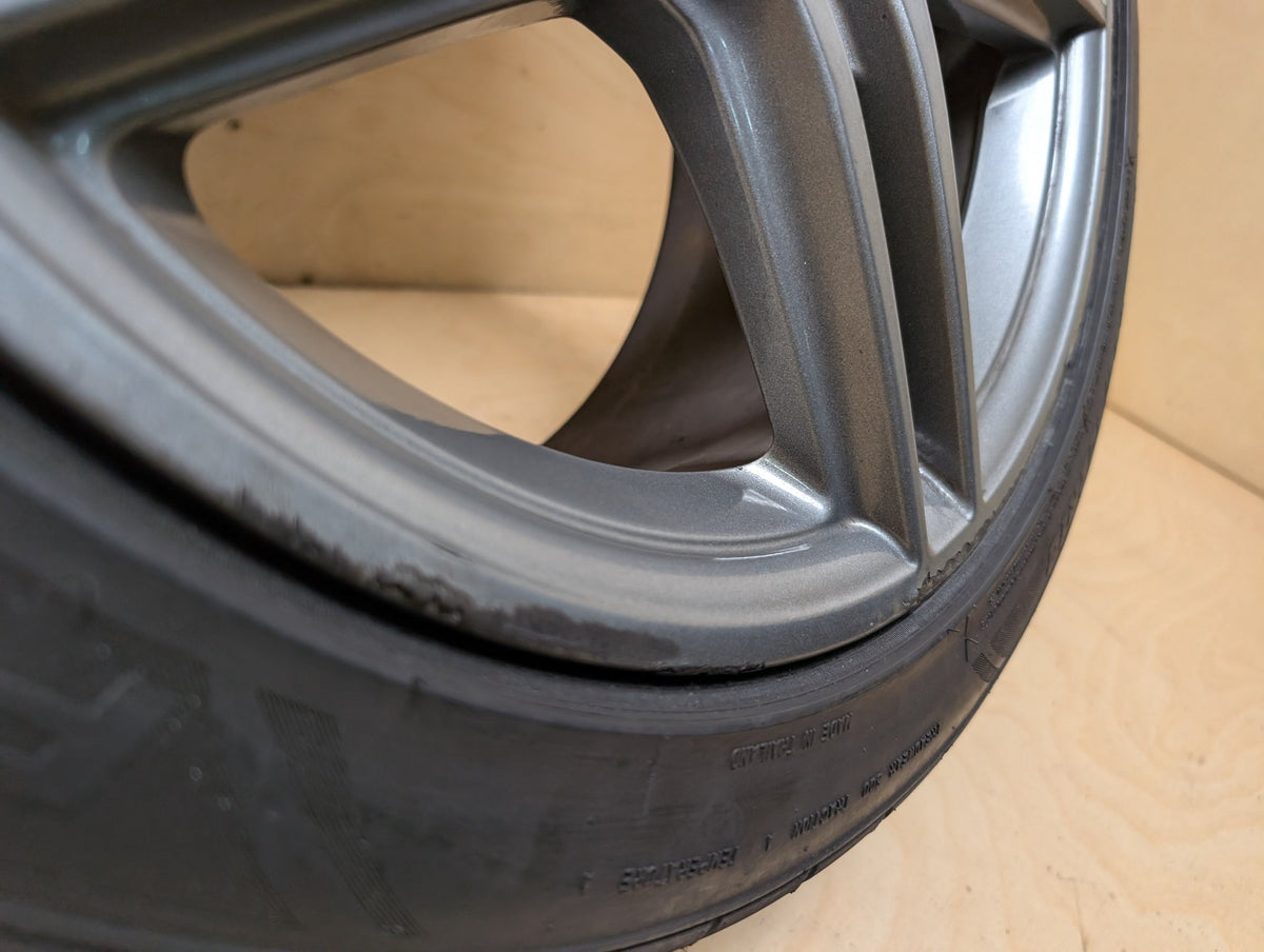 OEM Mercedes W207 E300 E400 E550 AMG Rear Wheel Rim 18x8.5 ET48 5 Double Spoke