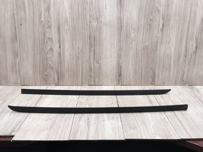 2008-2010 BMW 535i E60 Front Left Right Side Windshield Drip Trim Molding SET 7045448