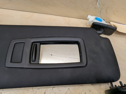OEM BMW F30 F31 F32 F36 F80 F82 M3 M4 Left Right Interior Sun Visor PAIR Black