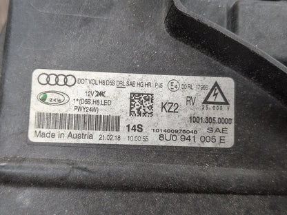 2015-2018 Audi Q3 8U Front Left Driver Headlight 8U0941005E OEM
