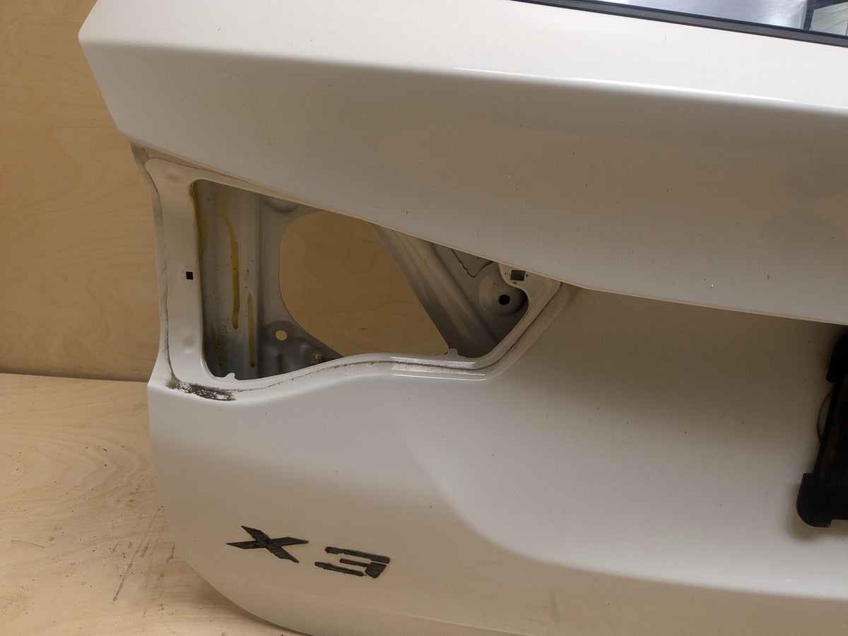 18-24 BMW F97 G01 X3 X3M Rear Liftgate Tailgate Trunk Lid OEM Shell White 300