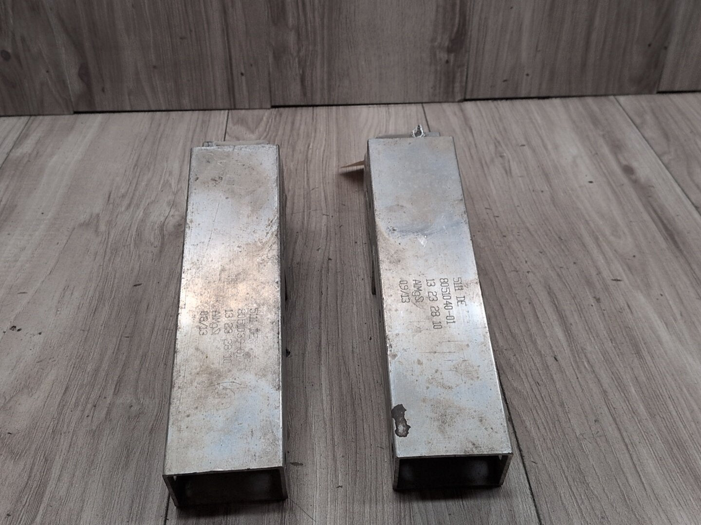 OEM BMW F01 F02 740 750 Front Left Right Side Bumper Deformation Reinforcement Bracket SET