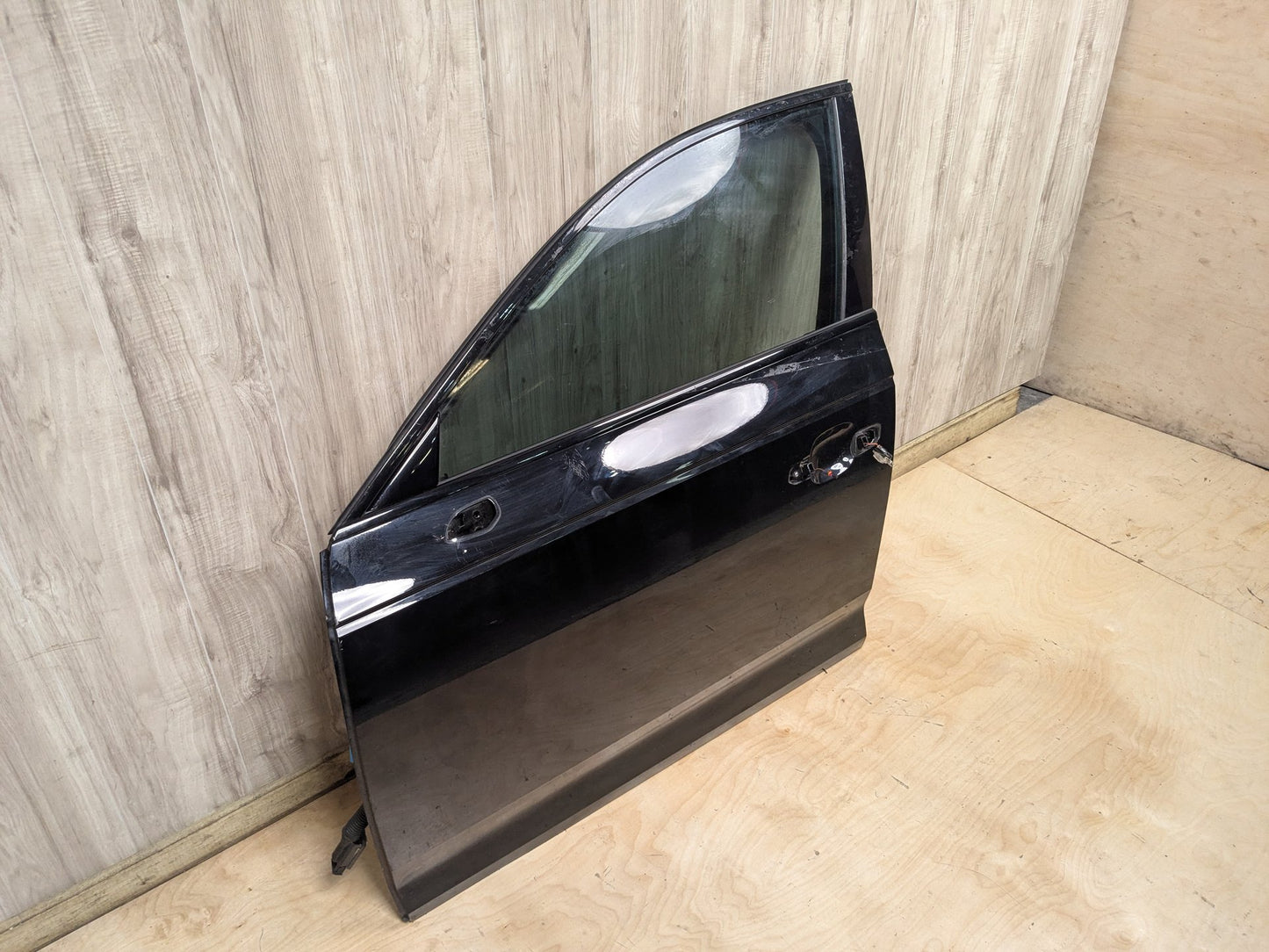 2017-2019 OEM Audi A4 S4 RS4 B9 Front Left Driver Door Shell Panel Black A2
