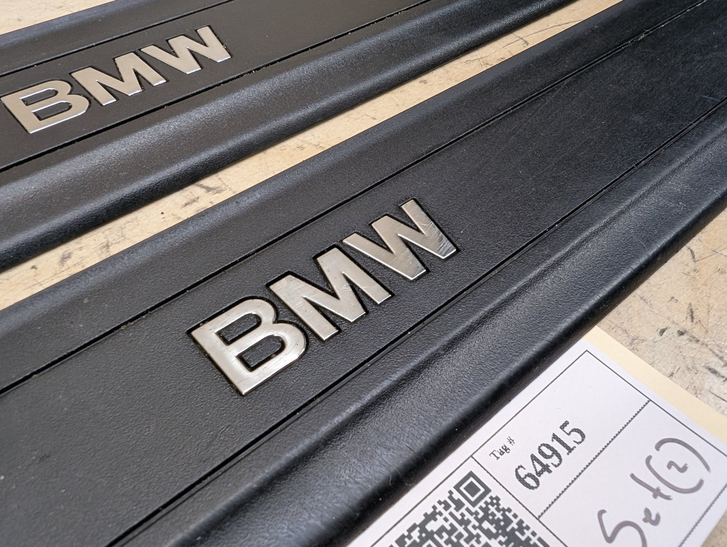 2011-2016 BMW X3 F25 Front Left Right Scuff Plate Door Sill SET 7205597