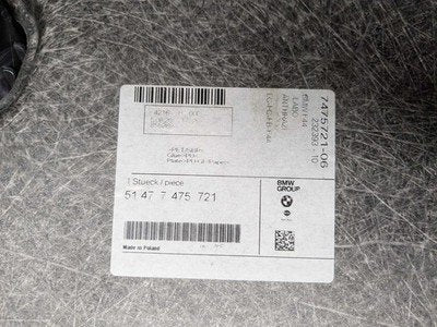 20-24 OEM BMW F44 228 M235 Rear Trunk Cargo Floor Carpet Mat Cover Black