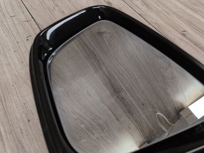 17-23 OEM BMW G30 530 540 M550 Left Driver Side Mirror Blind Spot SHADOW GLOSS