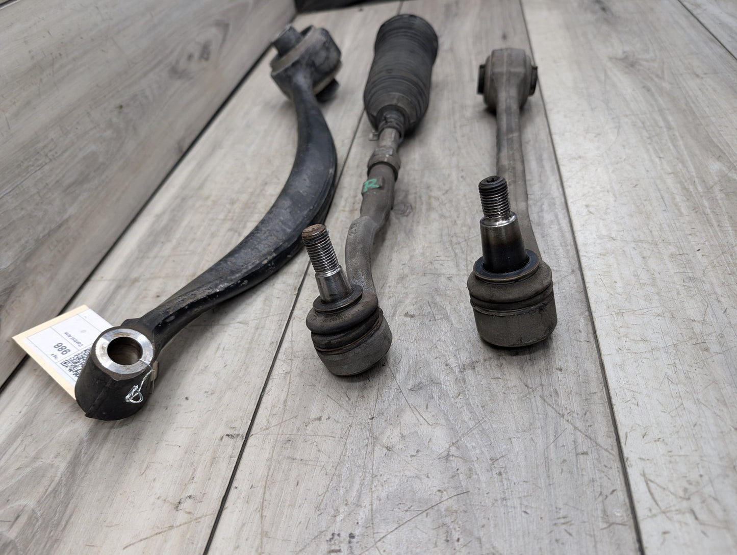 2011 - 2017 BMW X3 F25 Front Right Passenger Control Arms w/ Tie Rod SET 6787674 N55B30M0