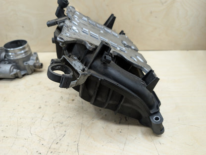 2012-2018 BMW 328i F30- Engine Motor Intake Manifold W/ Throttle Body & Sensor PN: 7588126