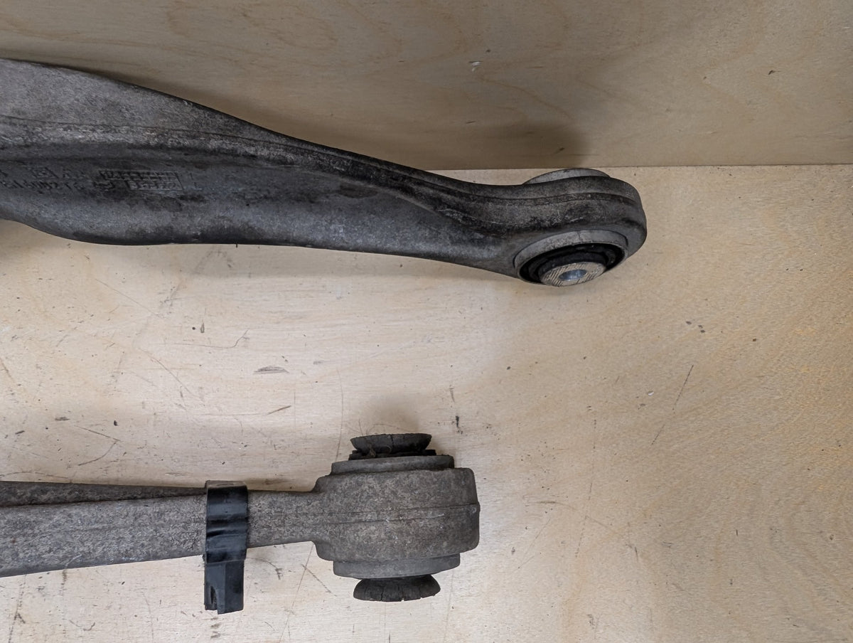 09-18 OEM BMW F02 F06 F10 F12 F13 Rear Left Driver Upper Lower Control Arm SET