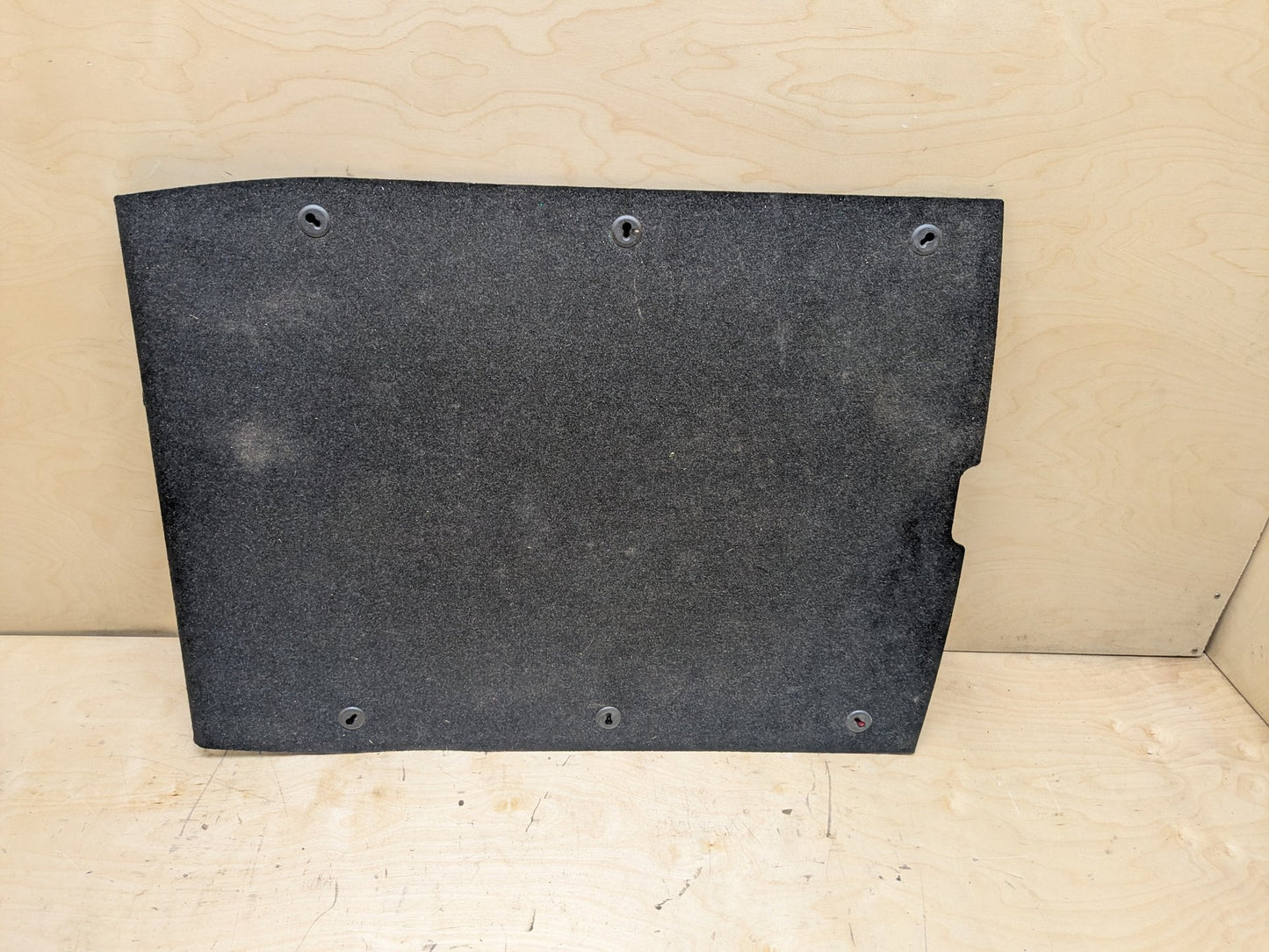 12-18 OEM BMW F30 F80 M3 Sedan Rear Trunk Floor Mat Carpet Cargo Cover Black