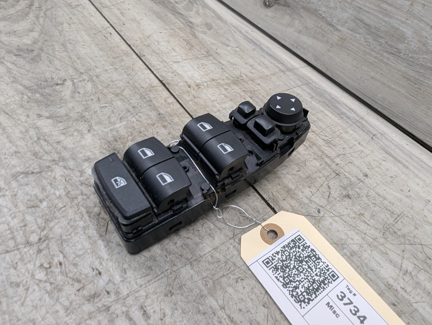 OEM BMW F06 F10 F25 F30 F80 Front Left Driver Main Master Power Window Switch